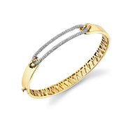 MICHAEL M 14K Yellow Gold Diamond Pavé Luxe Link Bracelet